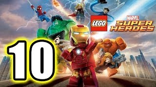 LEGO Marvel Super Heroes Walkthrough PART 10 PS3 Lets Play Gameplay TRUEHD QUALITY [upl. by Aissatsana]