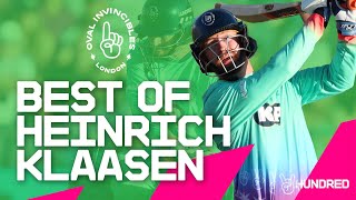 🏏 Brilliance With The Bat  Best of Heinrich Klaasen in The Hundred 2023 [upl. by Grosvenor]