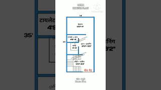 14×35 small house plan  1bhk design  14×35 ghar ka naksha  shorts housedesign houseplan home [upl. by Coster]