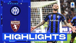 InterTorino 10  Brozovic clinches late win for Inter Goal amp Highlights  Serie A 202223 [upl. by Kati]