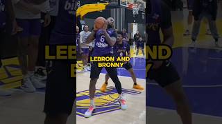 LeBron VS Bronny shorts basketball nba lakers sports athlete [upl. by Rizzo]