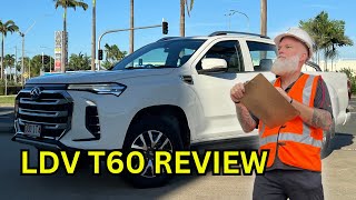 2024 LDV T60 Review Australia 0100 [upl. by Dart]