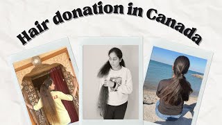 Coloured Hair Donation  Donating Hair Process  Hair Donation Canada [upl. by Doubler]