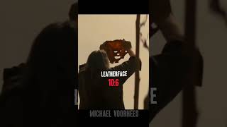 Leatherface 2022 vs Michael Myers Halloween kills [upl. by Vonni]