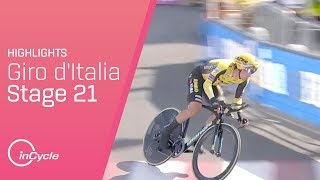 Giro d’Italia 2019  Stage 21 Highlights  inCycle [upl. by Greenlee]