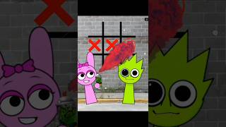 POV Pink and Lime are playing tictactoe  Incredibox Sprunki [upl. by Vyse]