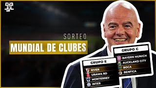 SORTEO MUNDIAL DE CLUBES 2025  GANADORES y PERDEDORES  GRUPOS CONFIRMADOS [upl. by Iadahs778]