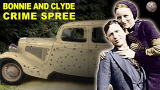 A Timeline Of Bonnie And Clyde’s Spree Of Love And Crimes [upl. by Ayotyal]