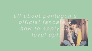 ♡ ALL about pentagons official fancafe  how to level up ♡ [upl. by Katerine]