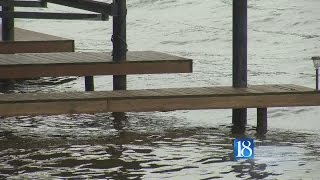 Low water and rain make for bizarre summer on Lake Freeman [upl. by Norred103]