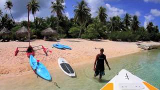 Ninamu Resort French Polynesia [upl. by Ahsatal]