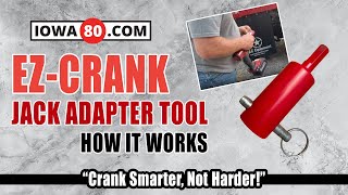 How it Works  EZCrank Jack Adapter Tool [upl. by Morly]