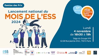 Replay Mois de lESS 2024 · Remise des Prix de lESS [upl. by Limhaj]