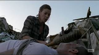 Jadis Nearly Kills Negan With Lucille  The Walking Dead 8x14 [upl. by Corinna]