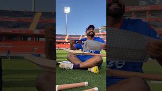 Rohit sharma stick sticker in his bat shorts ipl2024 viratkohli [upl. by Meerek]