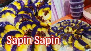 SAPIN SAPIN KAKANING PINOYKakanin recipe [upl. by Antonietta]