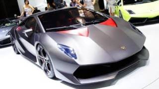 LeichtbauStudie Lamborghini Sesto Elemento in Paris [upl. by Mainis]