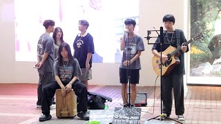 Busking旺角豉油街凡星必殺技海闊天空Cover20230821 [upl. by Lanahtan835]