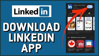 How to Download amp Install LinkedIn App in Android Mobile 2023 [upl. by Novets]