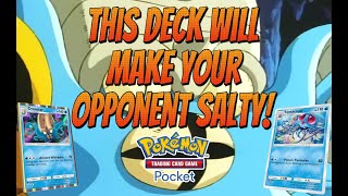 Omastar Deck  Pokemon TCG Pocket [upl. by Palua70]