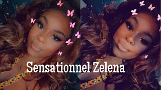 I FINALLY GOT MINE SENSATIONNEL ZELENA FLAMBOYAGE CHOCOLATE  SAMSBEAUTYCOM  SIN LYN [upl. by Bellaude]