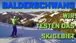 Das Skigebiet Balderschwang im Test  Die zwei Abenteurer [upl. by Patman]