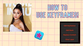 How to Use Keyframes on Videostar ✨ for beginners [upl. by Illil]