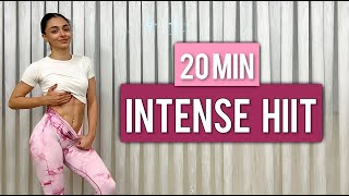 20 Min intense hiit Workout  Extreme Hiit Cardio All Standing  Burn Belly Fat amp Lose Weight Fast [upl. by Ayikahs]