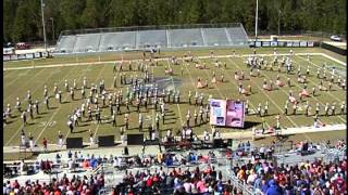 James F Byrnes Rebel Regiment 2012 5A State Prelim Performance [upl. by Stutsman]