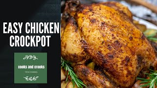 Easy Chicken Crockpot recipe [upl. by Moffitt]