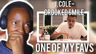 REACTING TO J COLE  CROOKED SMILE MUSIC VIDEO REACTION [upl. by Orlantha]