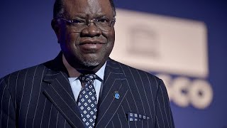 Le président namibien Hage Geingob est mort [upl. by Entwistle]