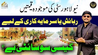 New Lahore City  Current Prices  Live Visit  November 2024 [upl. by Emelyne]