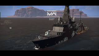 HMS Glasgow Type 26 With nuclear missile ASN4G ONLINE GAME [upl. by Annahsar]