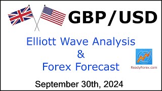 GBP USD Elliott Wave Analysis  Forex Forecast  September 30 2024  GBPUSD Analysis Today [upl. by Ashlie880]