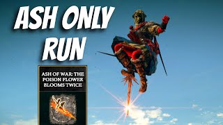 Poison Kick Ash Only Poison Flower Blooms Twice Run Elden Ring YOUWY VOD [upl. by Rebmyt]