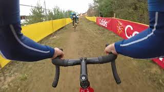 Cyclocross Superprestige HeusdenZolder 2023  GoPro Lap by Jenno Berckmoes [upl. by Aeret]