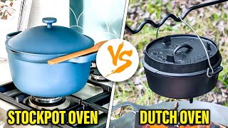 Stockpot vs Dutch Oven What Are The Differences A Detailed Comparison [upl. by Massey]