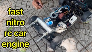 fast nitro rc car engine [upl. by Erdrich596]