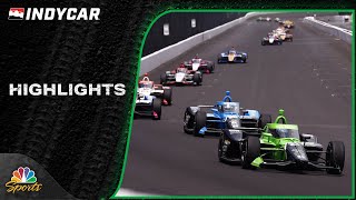 IndyCar Series HIGHLIGHTS 108th Indy 500  Final Practice  Motorsports on NBC [upl. by Cyb]