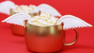 GOLDEN SNITCH CARAMEL APPLE CIDER  NERDY NUMMIES [upl. by Airdnas]