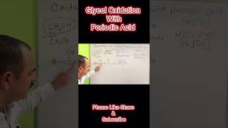 Periodic acid Oxidation of Glycol  Oxidation of Vicinal Diol  Dihydric Alcohol Shorts [upl. by Daniyal469]