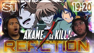 SERYU VS MINE  Akame Ga Kill EP 19 amp 20 REACTION [upl. by Anirahs]