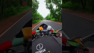 Asphalting in between Greens on black tarmac travel  viralshorts motovlog [upl. by Berthold744]