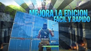 MEJORA la EDICIÓN FÁCIL y RÁPIDO HACIENDO ESTO en FORTNITE Consola Ps4Xbox One [upl. by Mathilda]