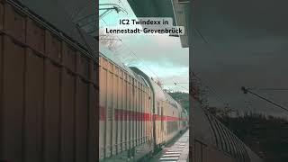 IC2 Twindexx in LennestadtGrevenbrück  KurzVideo trainspotting twindexx ic2 db intercity [upl. by Alpers220]