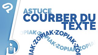 【Zopiak • Instantuto】Astuce • COURBER DU TEXTE【ClipStudioPaint】 [upl. by Arraic]