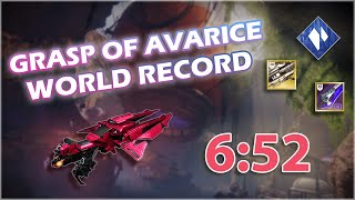 Grasp Of Avarice Speedrun WR in 652 [upl. by Flieger966]