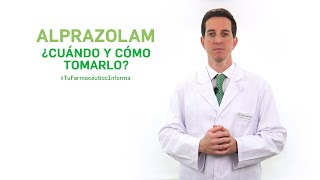 Alprazolam cuándo y cómo tomarlo Tu Farmacéutico Informa [upl. by Earleen987]