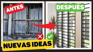 ❌ NO DEJES QUE PASE ESTO  ✅ REJAS para VENTANAS MODERNAS [upl. by Aldin]